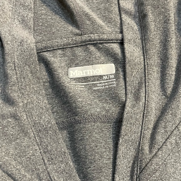 Marmot Women's Laura Gray Hooded Long Sleeve Shirt Size Medium - Picture 7 of 7